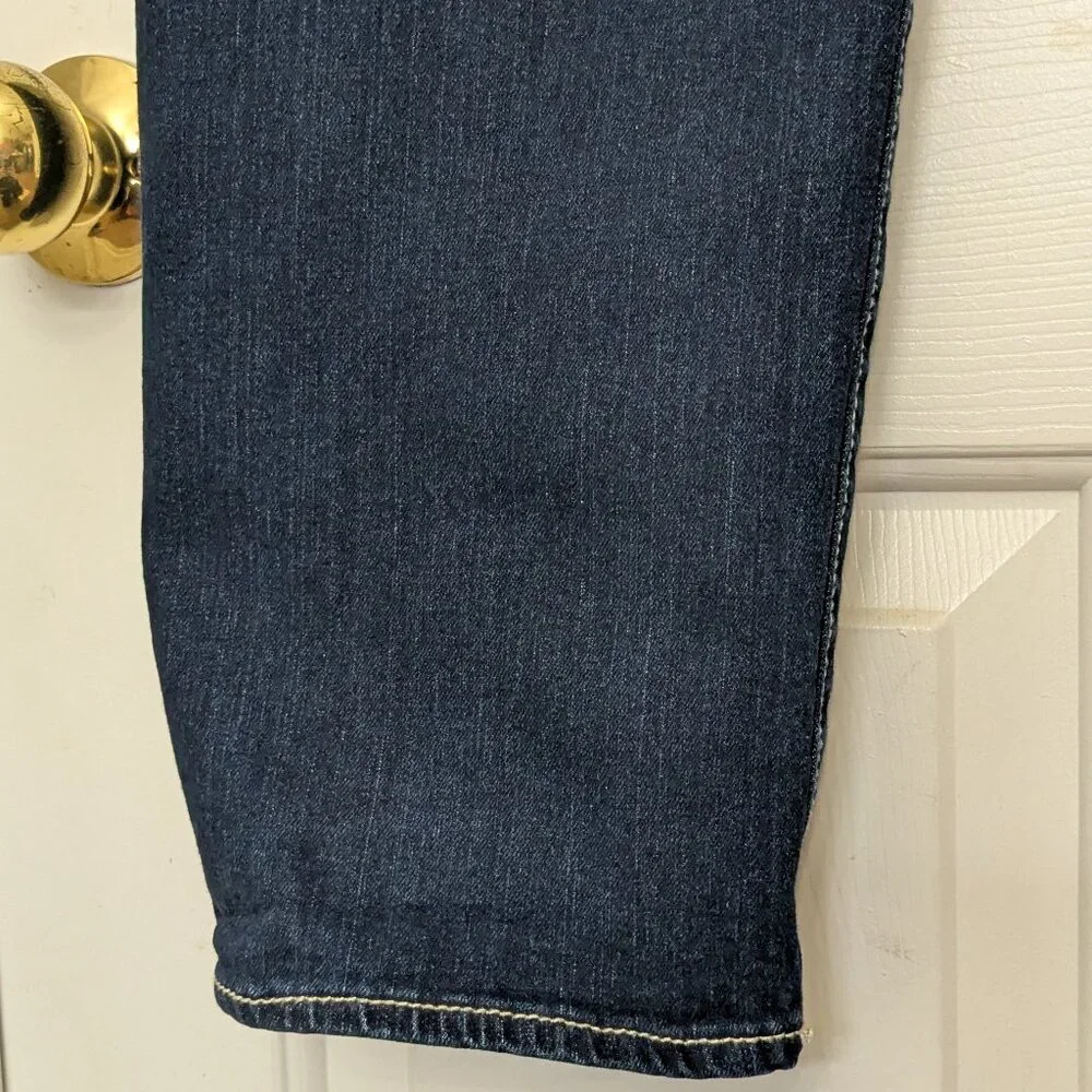 True Religion Men's Geno Relaxe Slim Jeans Size 36 Blue .